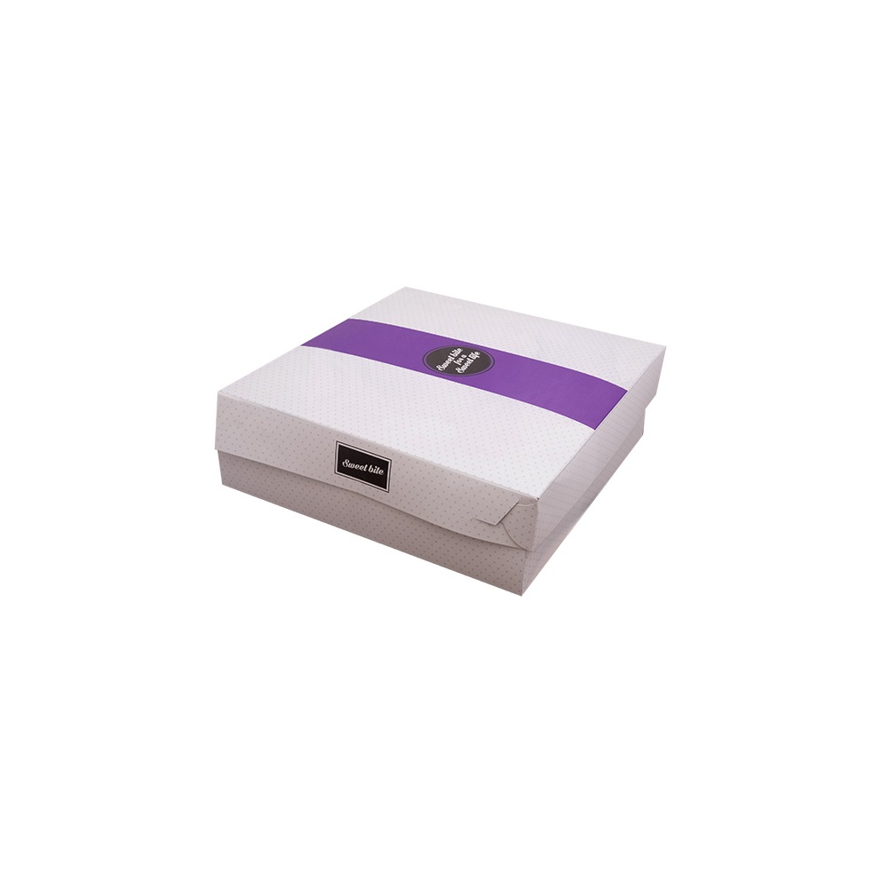 Κουτί Ζαχαροπλαστείου Χάρτινο Z30 1kg 30x30x9,8 cm Tefaco 007444 - 