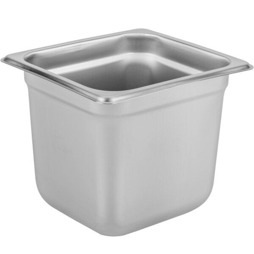 Δοχείο Gastronorm Ανοξείδωτο201 GN 1/6 (17,3x16,2xH15cm) GTSA 15-1166 - 