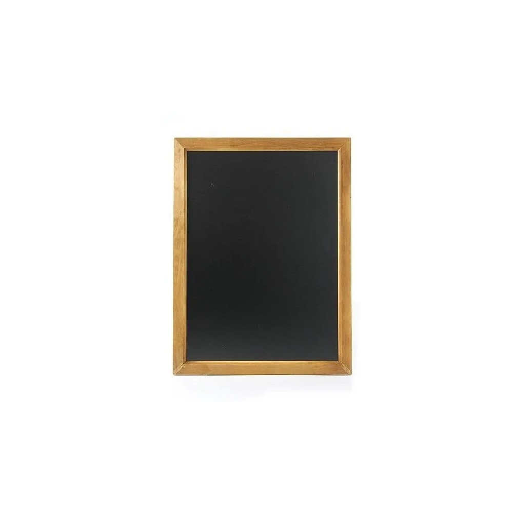Μαυροπίνακας Τοίχου MDF με Ξύλινο Πλαίσιο 30x40cm Hendi 664025 - 