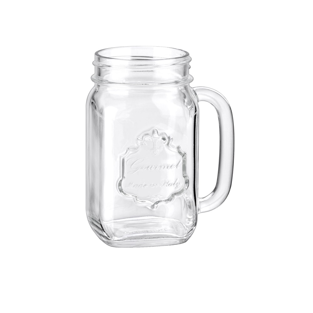 Ποτήρι Γυάλινο Βαζάκι 480ml Ø6,67xH13,3cm Country Borgonovo 01.38049 - 