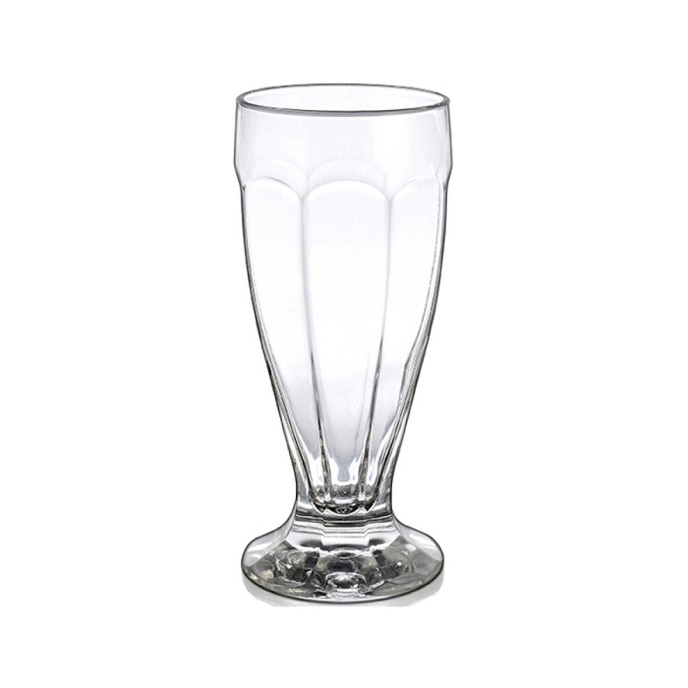 Ποτήρι Γυάλινο Milkshake 400ml Ø7,7xH18cm London Borgonovo 01.12232 - 