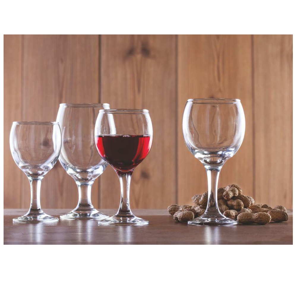 Ποτήρι Red Wine Γυάλινο Διάφανο 210ml Ø7,6xH14,7cm Kouros Uniglass 93502 - 2