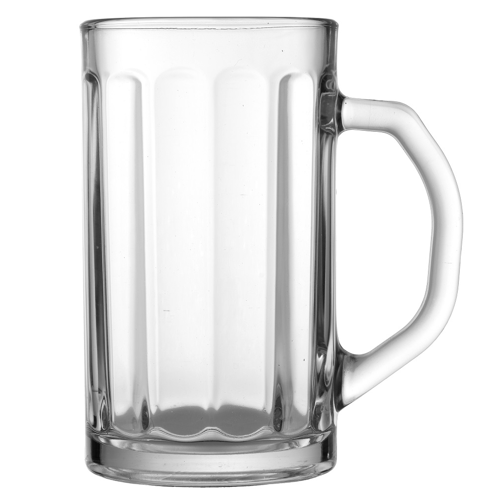 Ποτήρι Μπίρας Γυάλινο Διάφανο 500ml Ø8,1xH14,7cm Nicol Uniglass 50802 - 1