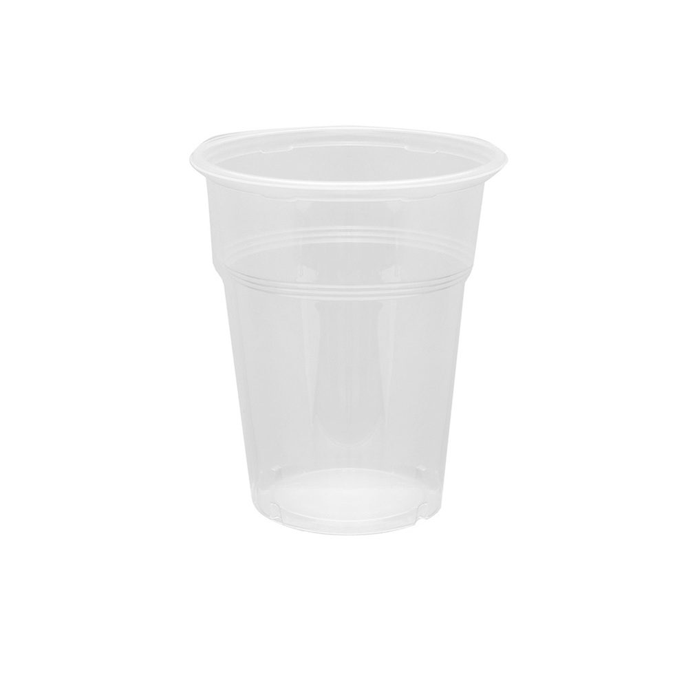 Ποτήρι Πλαστικό PP Διάφανο 400ml Φ95mm ART 95/400 50τμχ Tefaco 012189