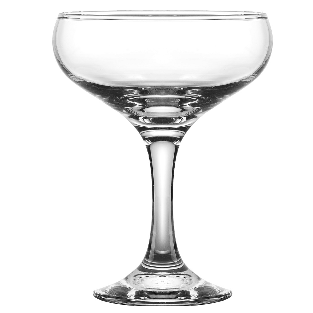 Ποτήρι Champagne Γυάλινο Διάφανο 230ml Ø10xH13,1cm Kouros Uniglass 96502 - 