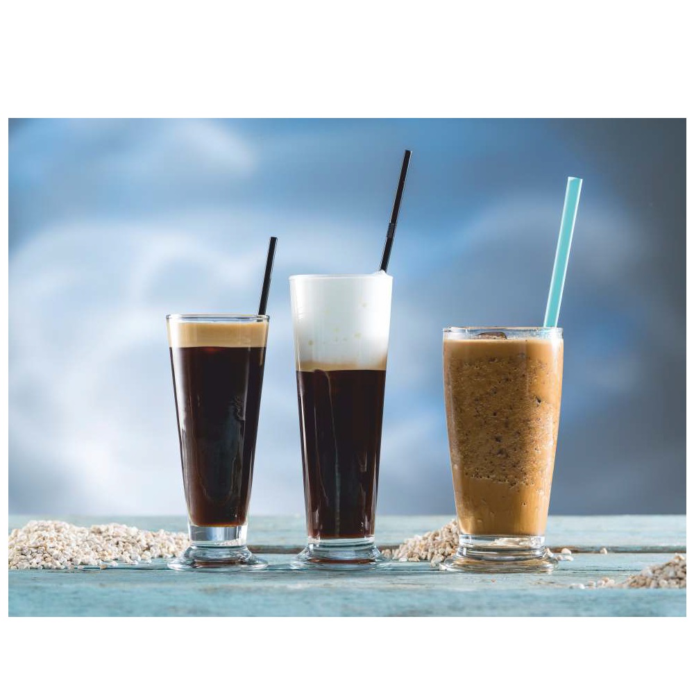 Ποτήρι Freddo Cappuccino Γυάλινο Διάφανο 265ml Ø6,3xH17,8cm Uniglass 92503 - 2