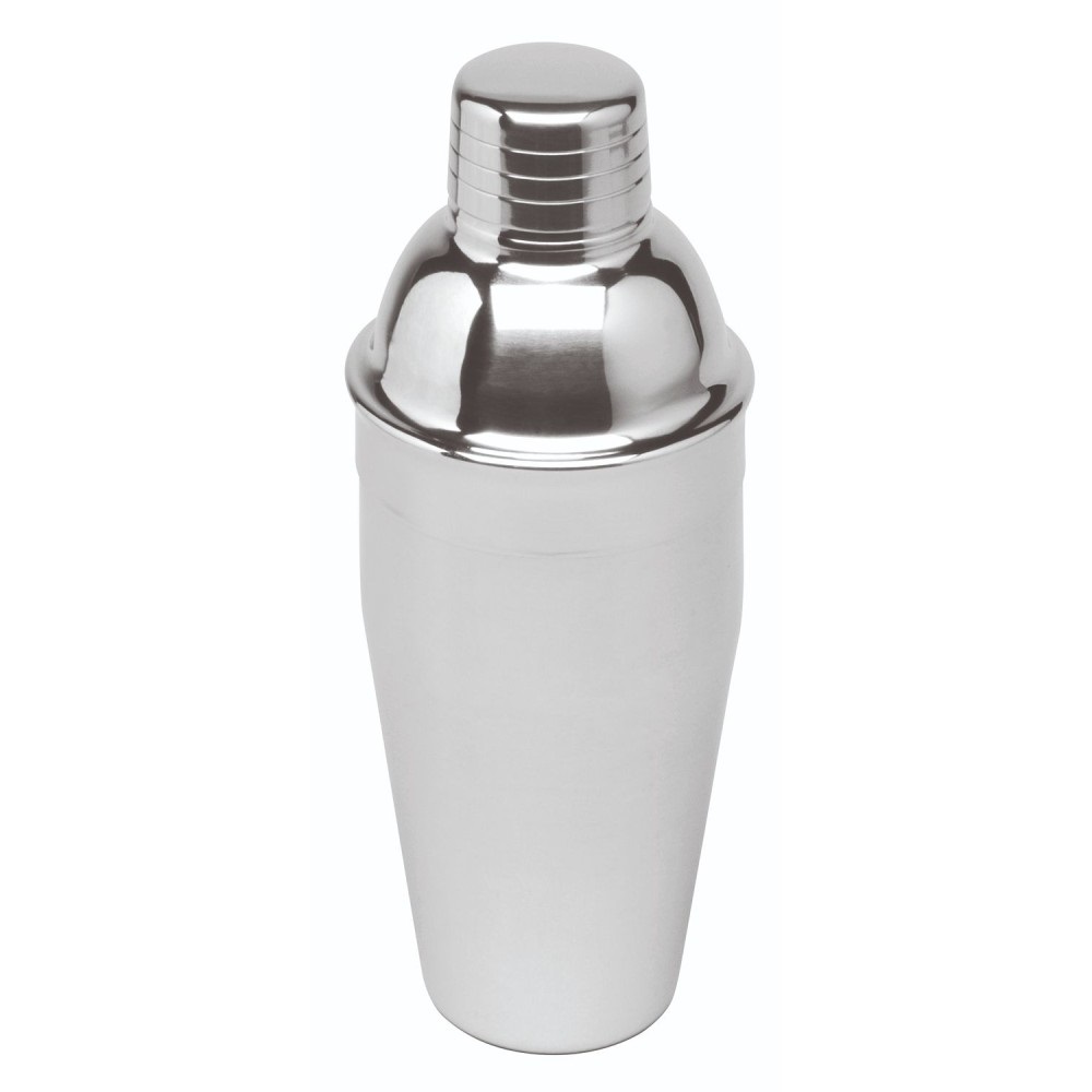 Σέικερ - Shaker 300ml Ανοξείδωτο Ασημί Φ6,5xH18cm GTSA 53-530 - 