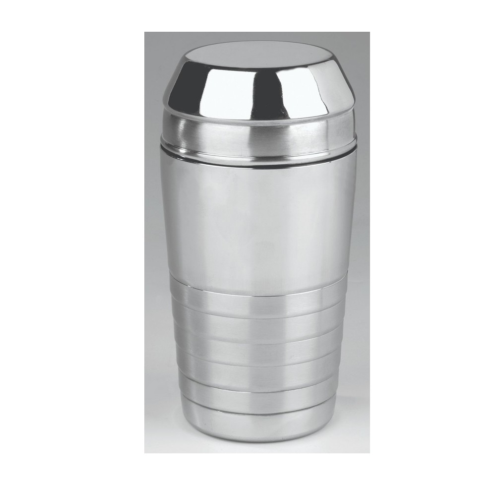 Σέικερ-Shaker Με Σίτα 600ml Ανοξείδωτο Φ9xH17,5cm GTSA 53-410 - 2