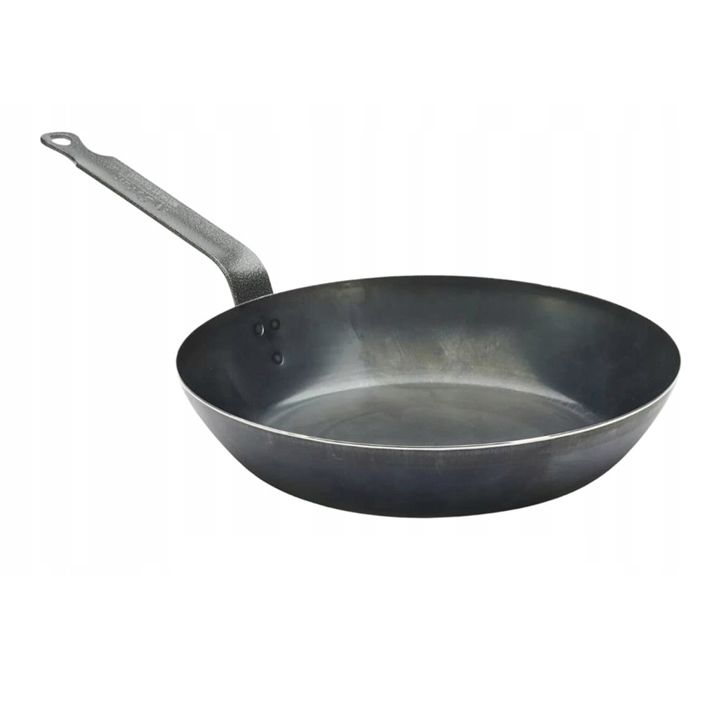 Τηγάνι Ατσάλινο Blue Steel Lyonnaise Ø24 x 4,5 εκ. De Buyer 5020.24 - 