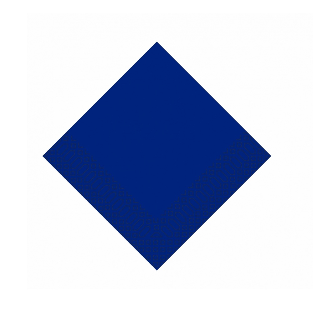 Χαρτοπετσέτες Πολυτελείας Μπλε 1 Φύλλου 24x24cm 20gsm 500τμχ Finezza 2Π-ΑΤ-10 - 