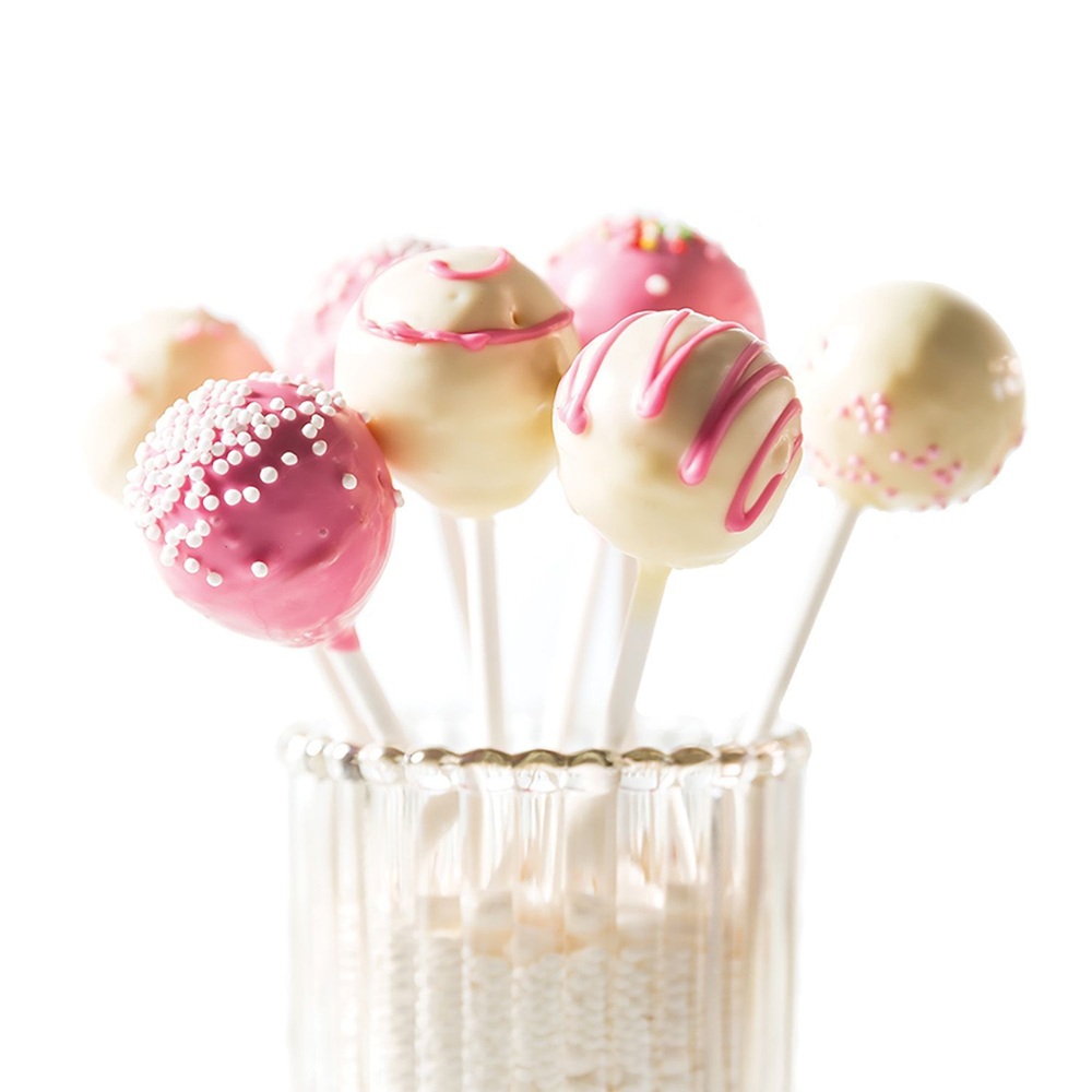 Καλαμάκια Cake Pops / Lollipops Ø 0.38 x 22.8 cm - 50 Τεμάχια SilikoMart 055.2322 - 2