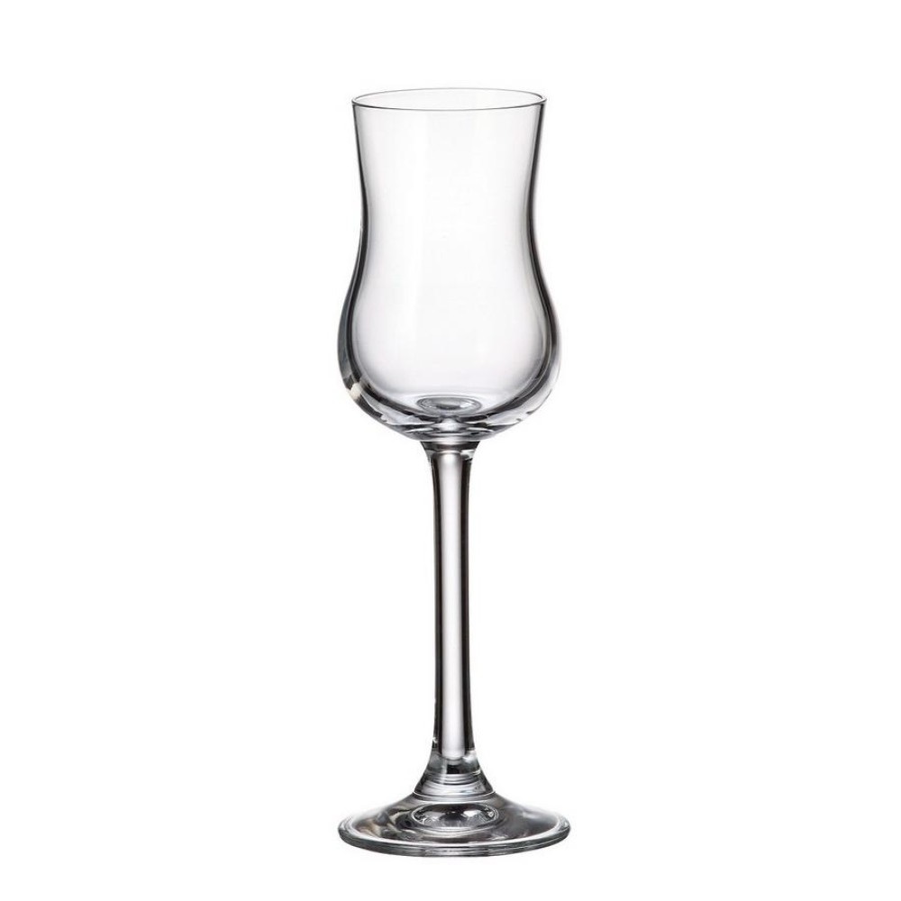Ποτήρι Κολωνάτο Grappa Κρύσταλλο Διάφανο 85 ml Colibri Crystal Bohemia CTB03202008 - 