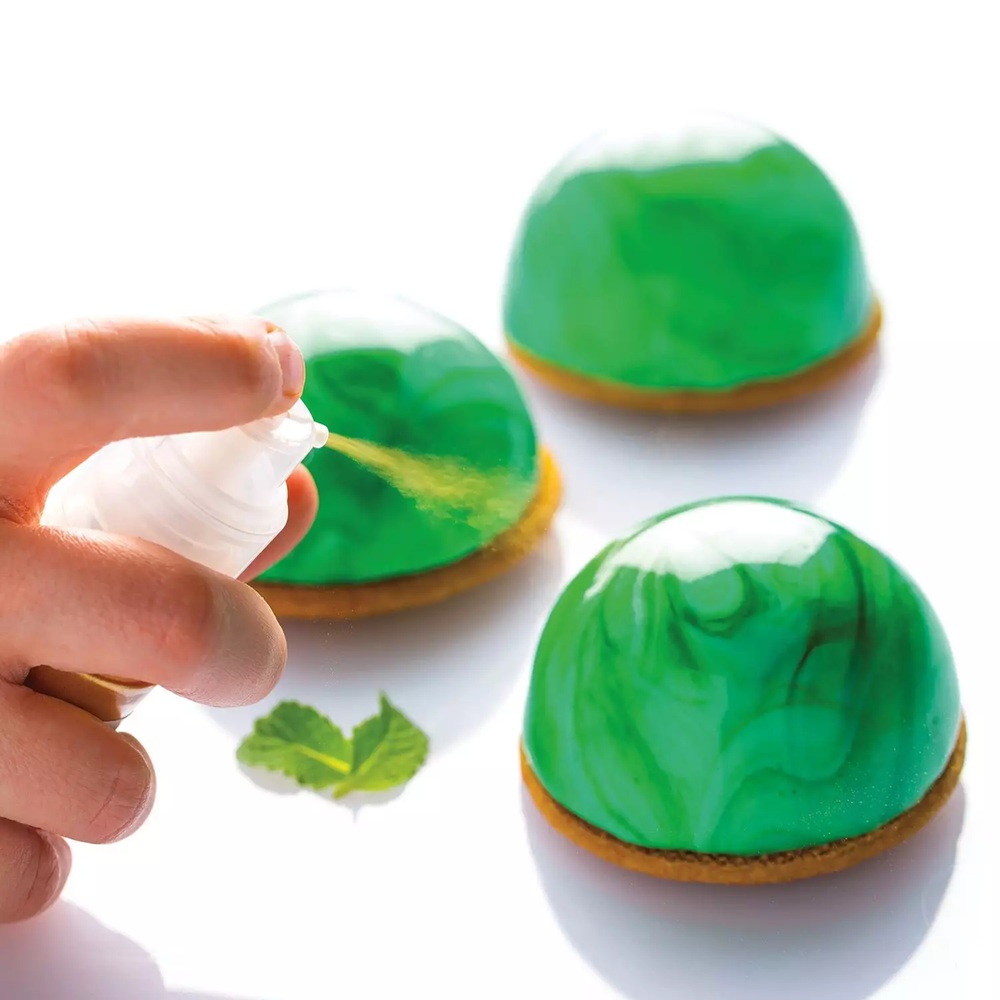 Φόρμα Σιλικόνης Ημισφαίριο Ø80mm 5x120ml 600ml Συνολική Silikomart SF001 20.001.00.0060 - 3