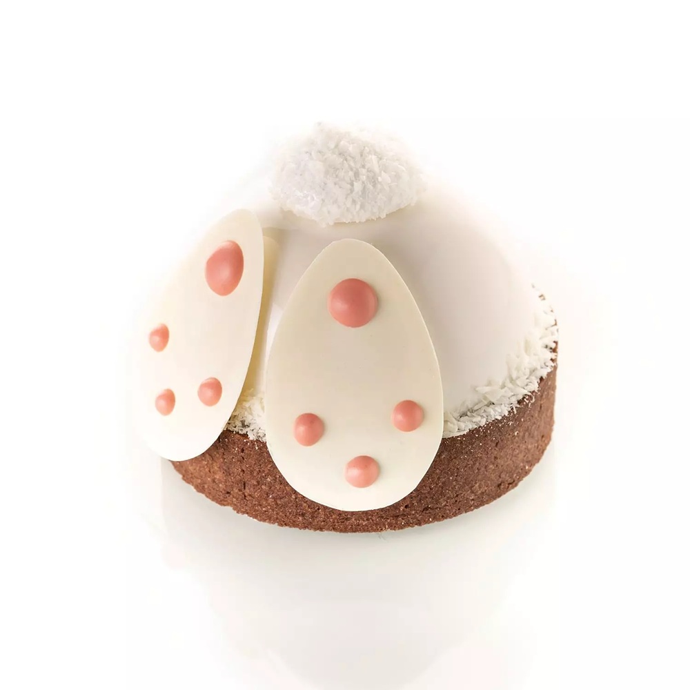 Φόρμα Σιλικόνης Ημισφαίριο Ø50mm 8x30ml 240ml Συνολική Silikomart SF004 20.004.00.0060 - 2