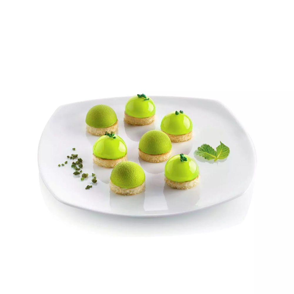 Φόρμα Σιλικόνης Ημισφαίριο Ø30mm 24x10ml 240ml Συνολική Silikomart SF006 20.006.00.0060 - 2