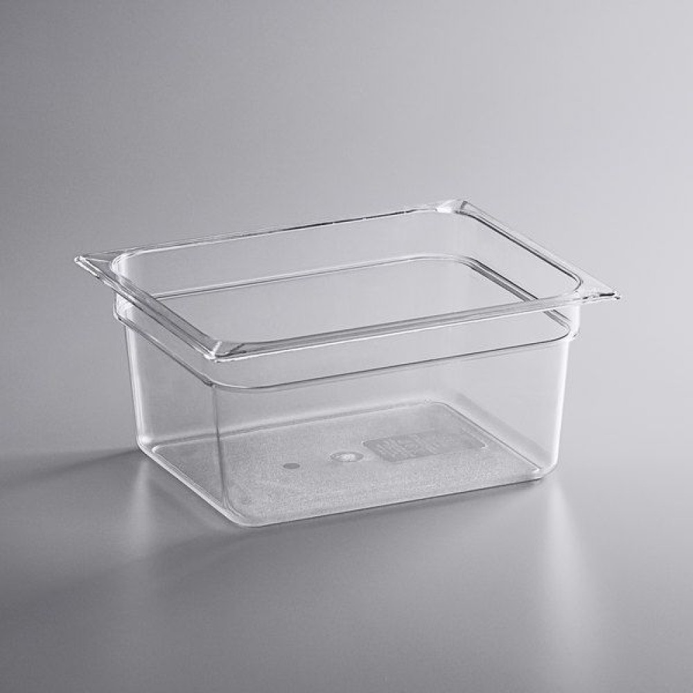 Δοχείο Gastronorm Διάφανο Polycarbonate GN 1/2 (32,5x26,5xH15cm) GTSA PC-7126 - 