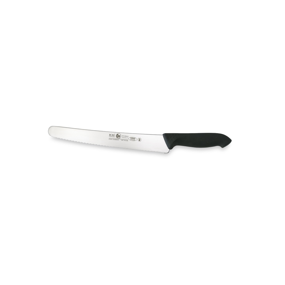 Μαχαίρι Ψωμιού Ανοξείδωτο 25cm Μαύρο Horeca Prime Icel 281.HR66.25 - 