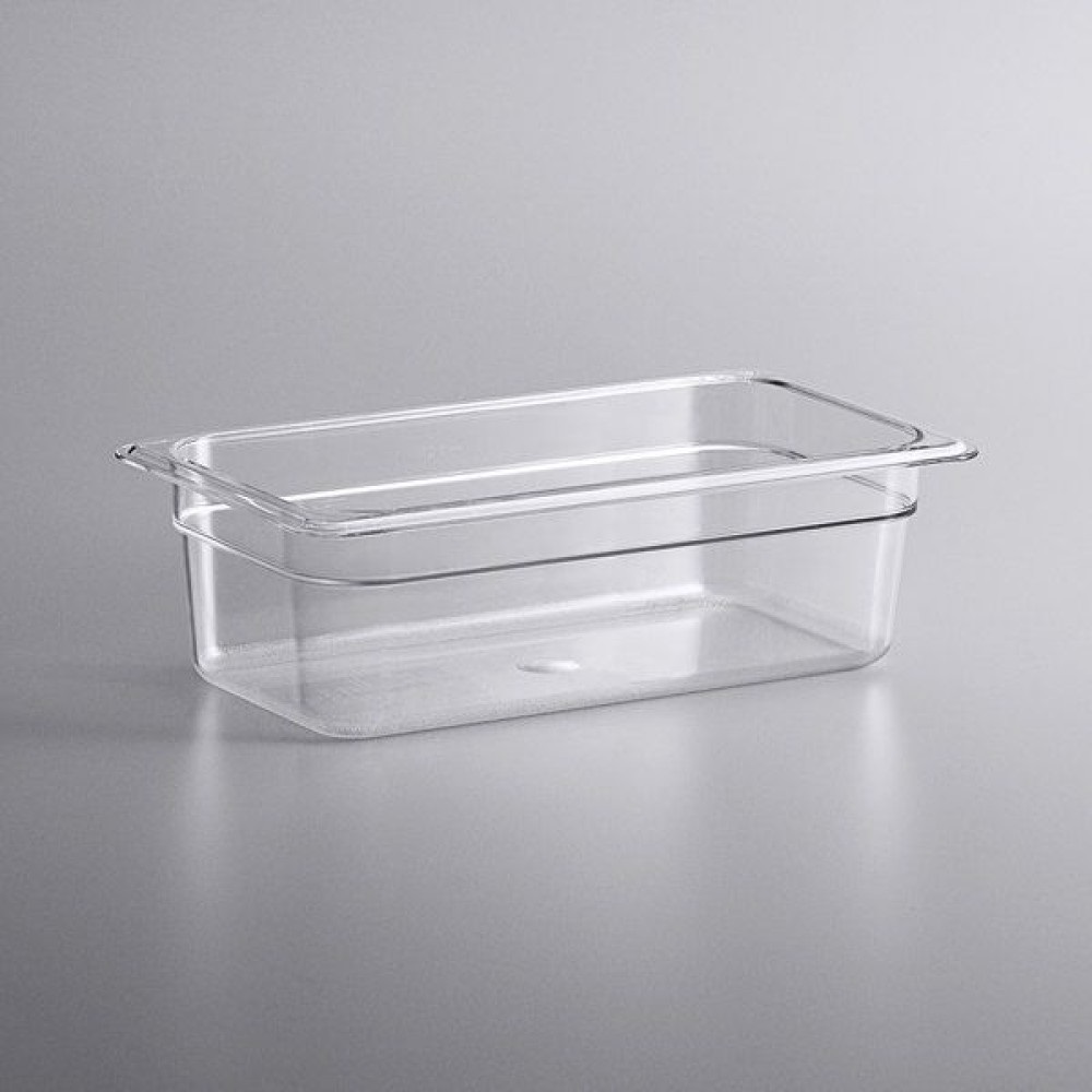 Δοχείο Gastronorm Διάφανο Polycarbonate GN 1/3 (32,5x17,3xH10cm) GTSA PC-7134 - 