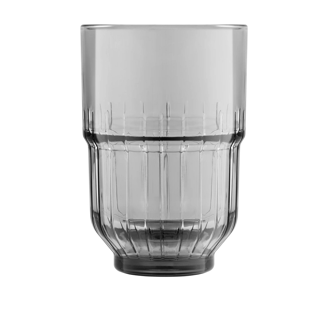 Ποτήρι Γυάλινο Γκρί Beverage 296ml Ø13,4xH7,9cm LinQ ONIS 40.00102 - 