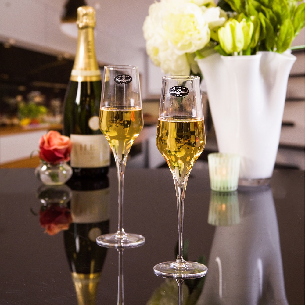 Ποτήρι Κρυσταλλίνης Champagne 240ml Ø6,4xH25cm Supremo Luigi Bormioli 08.00530 - 5