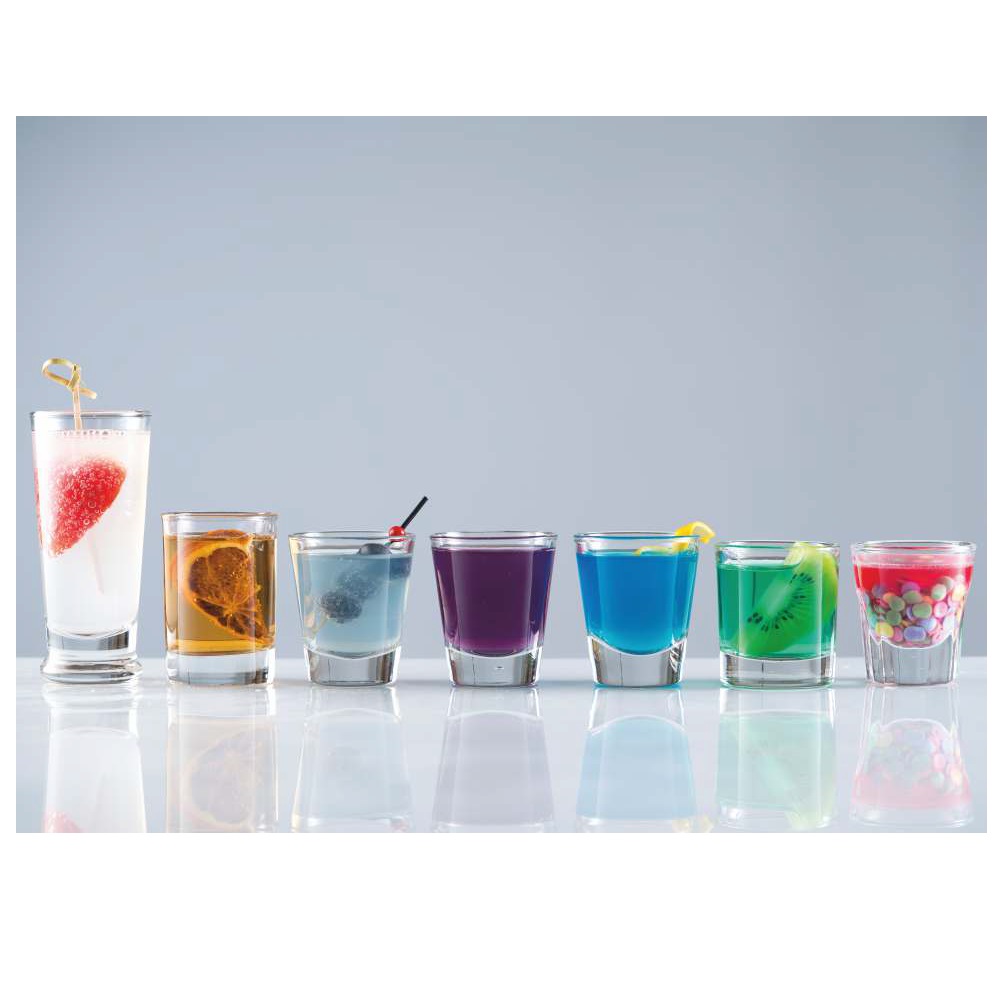 Ποτήρι Σφηνάκι Liqueur Γυάλινο Διάφανο 66ml Ø4,1xH10,5cm Niki Uniglass 56116 - 2