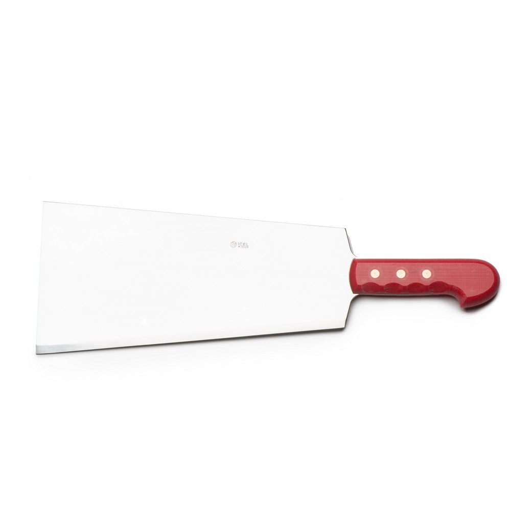 Σατίρα Ανοξείδωτη High Carbon 32cm Με Κόκκινη Λαβή Icel 394.4115.32 - 