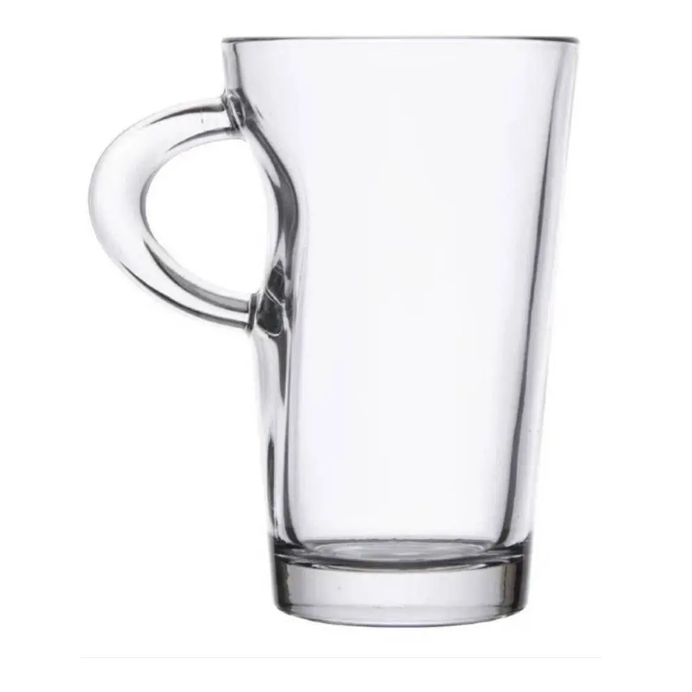 Κούπα Γυάλινη Cappuccino 280ml Ø7,5xH12cm Elba Borgonovo 01.38042 - 