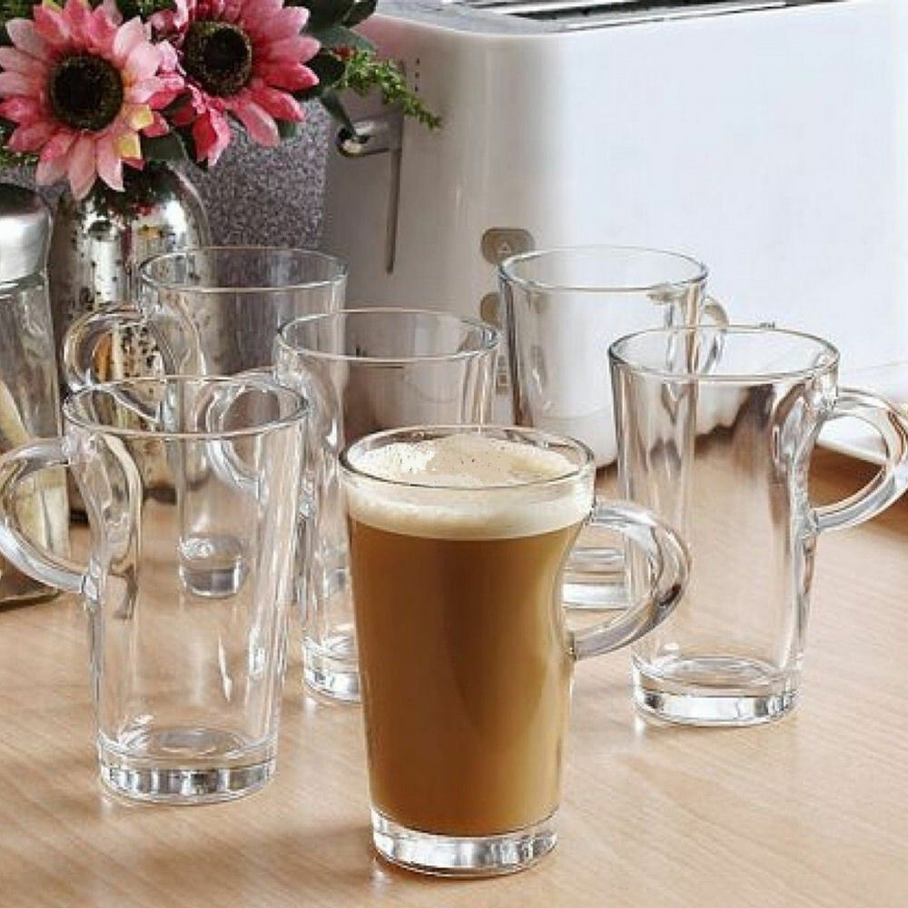 Κούπα Γυάλινη Cappuccino 280ml Ø7,5xH12cm Elba Borgonovo 01.38042 - 2