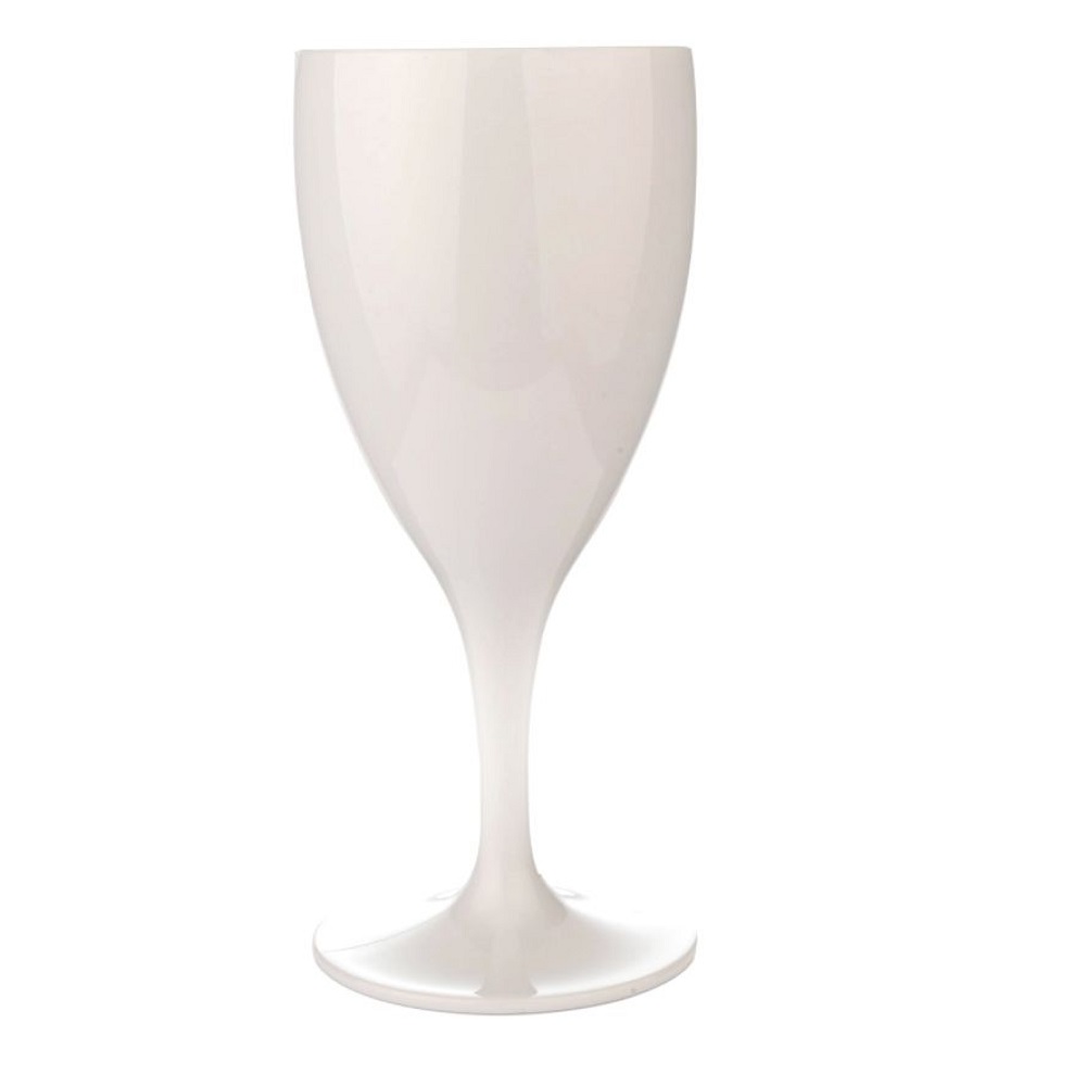 Ποτήρι Polycarbonate(PC) Κρασιού Λευκό 320ml Ø8,5xH18,5cm Rubikap 97.13301