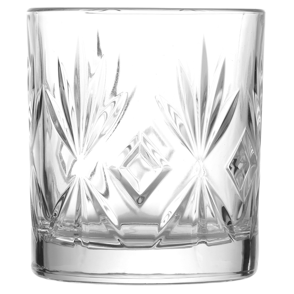 Ποτήρι Whisky Γυάλινο Διάφανο 305ml Ø8,2xH9,2cm Royal Uniglass 53500 - 