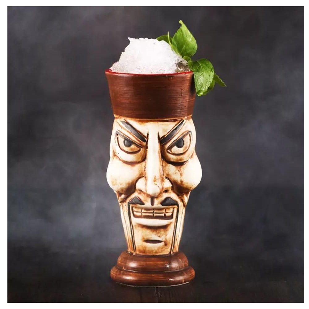 Ποτήρι Κεραμικό Cocktail 360ml Ø8xH17,6cm Fu Manchu Tiki APS Bar Supply 28.00021 - 2