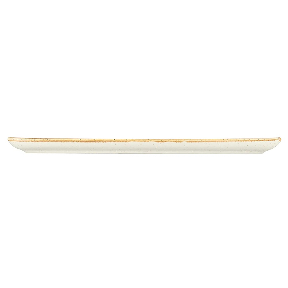 Πιατέλα Πορσελάνης Ορθογώνια Bej Baton 35x16cm Porland Seasons 04ALM001595 - 3