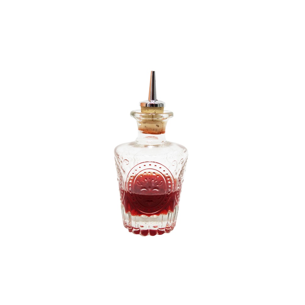 Dash Bottle Γυάλινο Old Fashioned 120ml (Χωρίς Pourer) Ø6,8xH11,2cm APS Bar Supply 28.00037 - 3