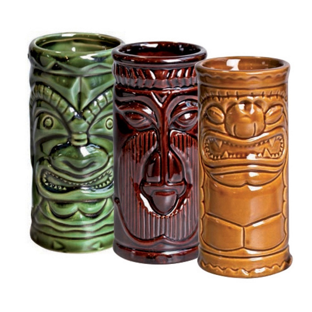 Σετ 3 Ποτήρια Κεραμικά Cocktail 250ml Ø6,7xH14,2cm Tiki APS Bar Supply 28.00144 - 1