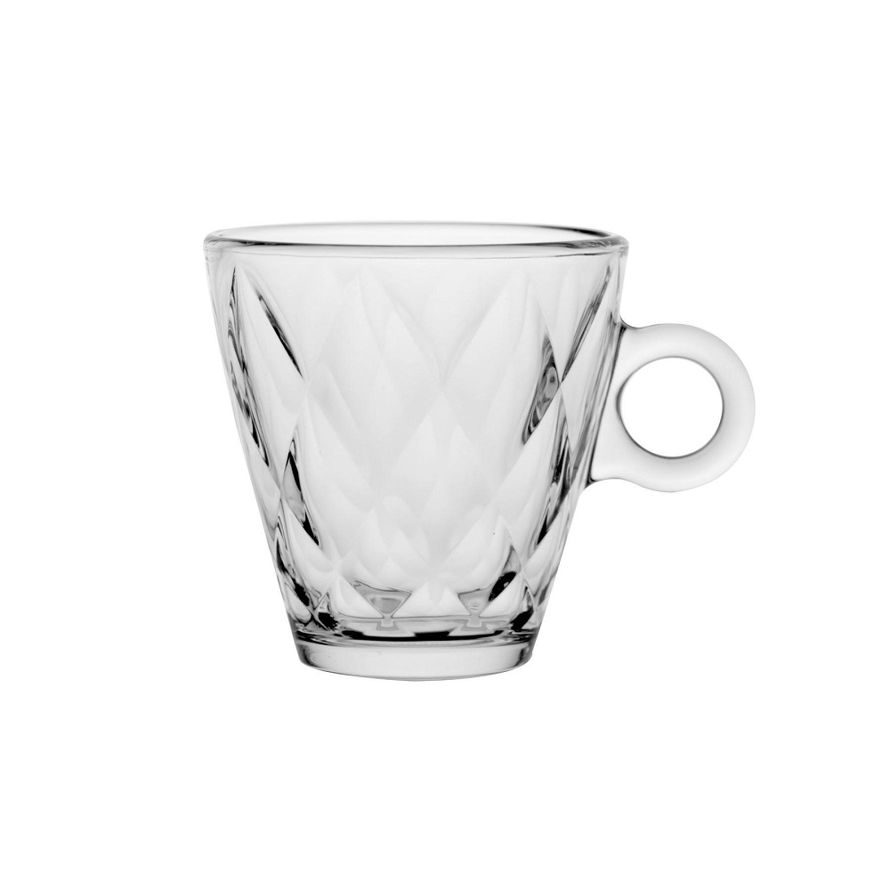 Φλιτζάνι Γυάλινο Τσαγιού 320ml Ø9,1xH9,5cm Kaleido Bormioli Rocco 00.11191 - 