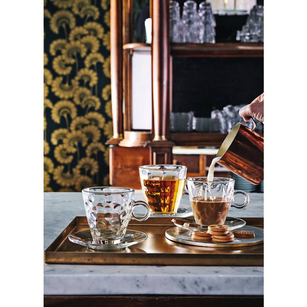 Φλιτζάνι Γυάλινο Τσαγιού 320ml Ø9,1xH9,5cm Kaleido Bormioli Rocco 00.11191 - 2