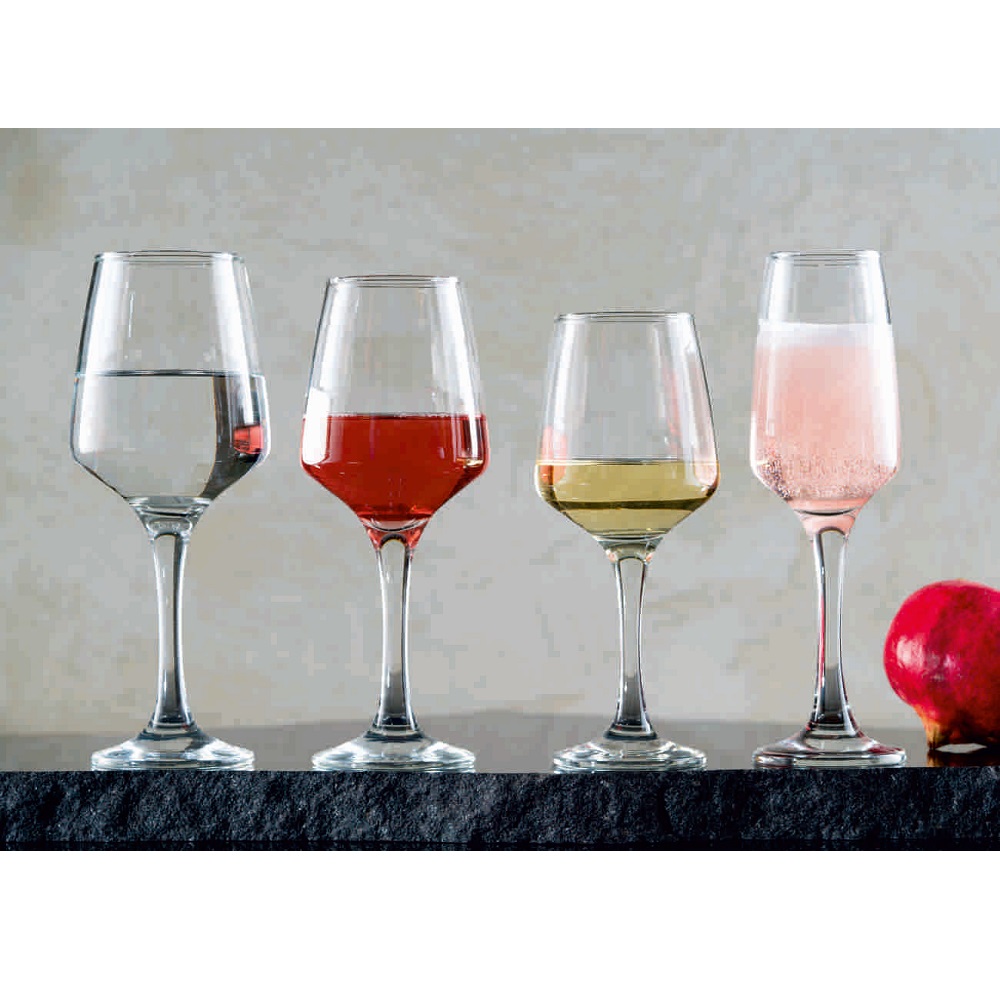 Ποτήρι Champagne Γυάλινο Διάφανο 220ml Ø6,5xH21,6cm King Uniglass 96512 - 2