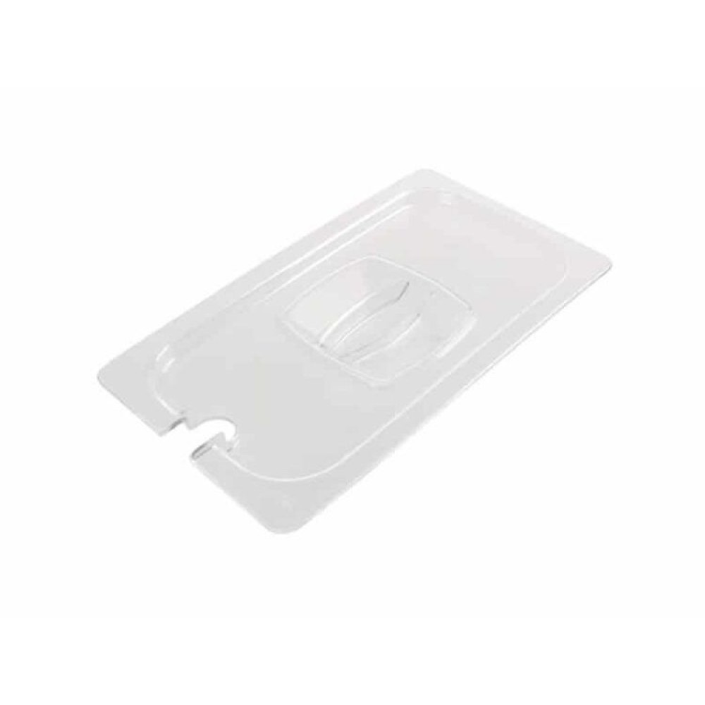 Καπάκι Gastronorm Με Εγκοπή Διάφανο Polycarbonate GN 1/6 (17,3x16,2cm) GTSA PC-7160S - 