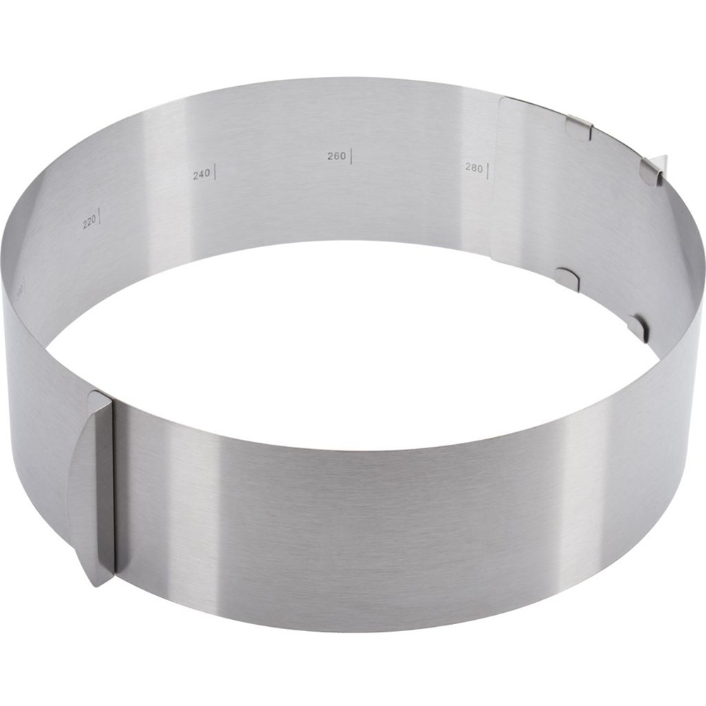 Τσέρκι Ζαχαροπλαστικής Ρυθμιζόμενο Inox Classic Ø16–30cm Ύψος 8.5cm Westmark 31312260 - 
