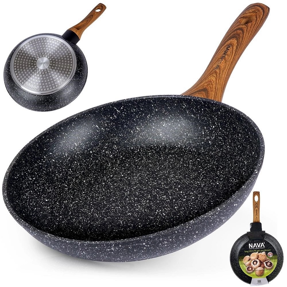 Τηγάνι Αλουμινίου 2,5Lt Φ28cm Αντικολλητικό Nature Nava 10-144-103 - 5