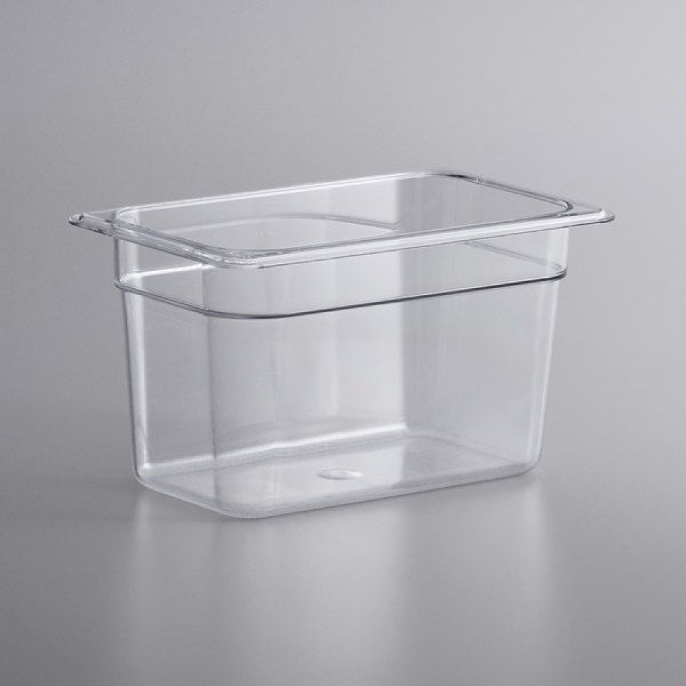 Δοχείο Gastronorm Διάφανο Polycarbonate GN 1/4 (26,2x16,2xH15cm) GTSA PC-7146 - 