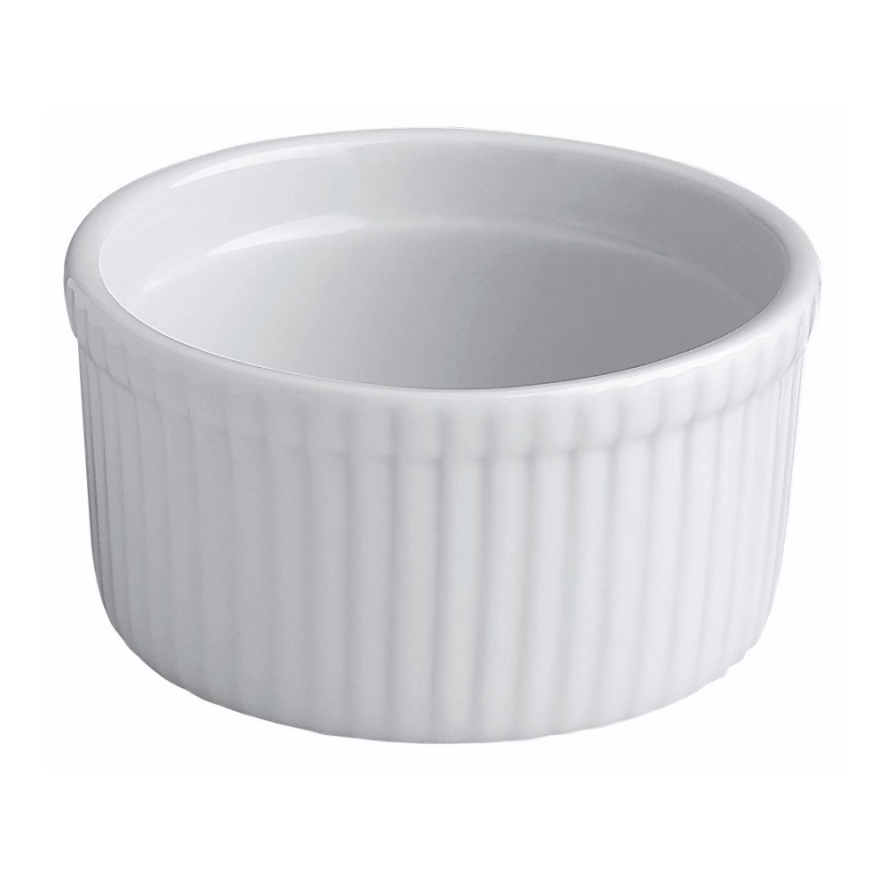 Μπολάκι Ramekin Πορσελάνης Λευκό Φ8xH4,7cm GTSA 61-1059 - 