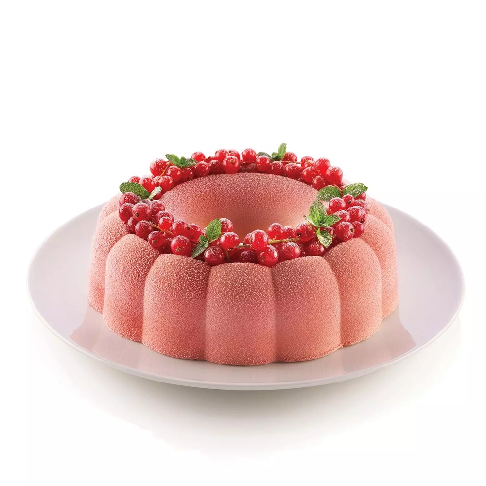 Φόρμα Σιλικόνης Τούρτας 1500ml Paradise Ø220/70x60mm Silikomart 27.227.87.0065 - 3