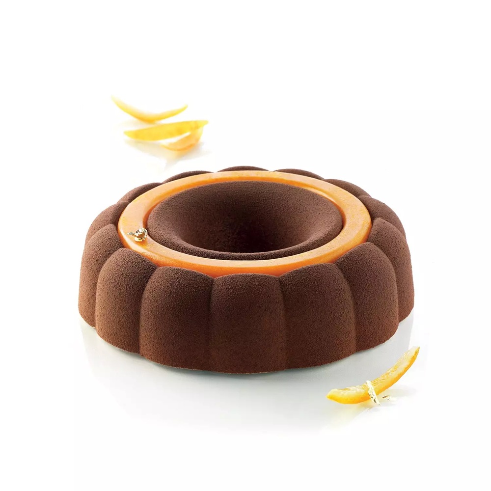 Φόρμα Σιλικόνης Τούρτας 1500ml Paradise Ø220/70x60mm Silikomart 27.227.87.0065 - 4