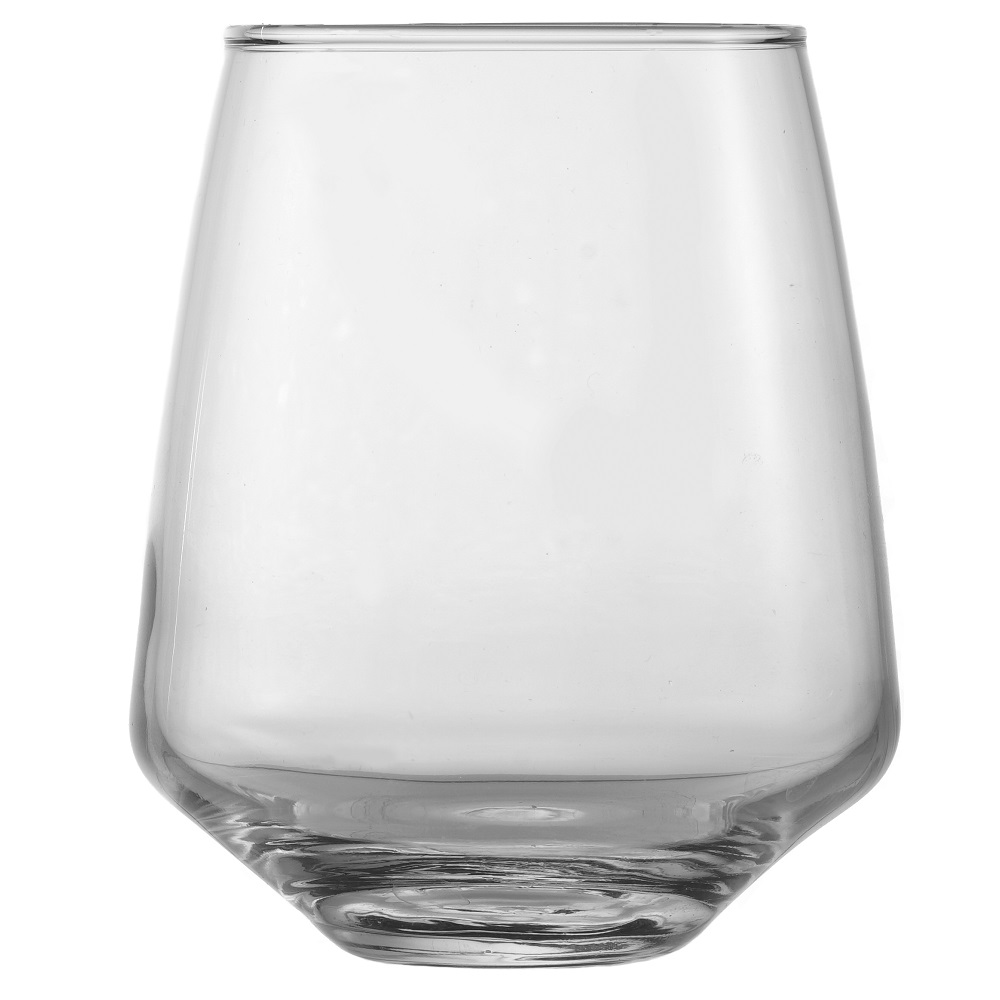 Ποτήρι Κρασιού Γυάλινο Διάφανο 350ml Ø8,3xH11cm King Stemless Uniglass 93012 - 1