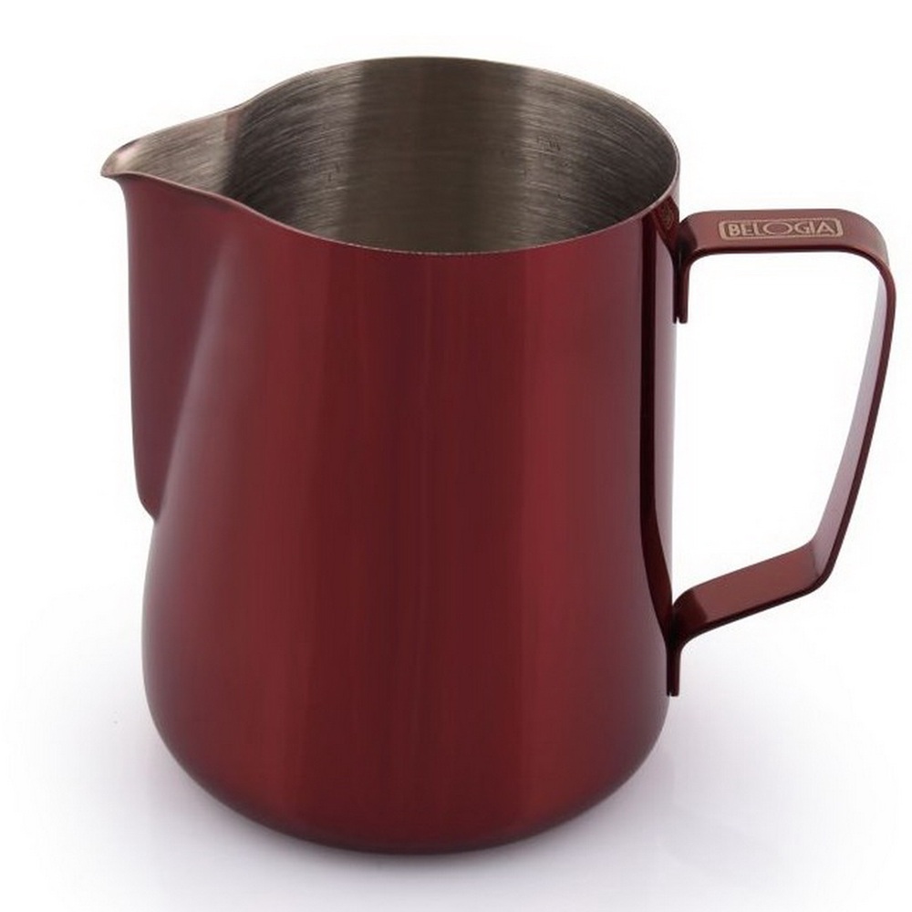 Γαλατιέρα Barista Ανοξείδωτη Κόκκινη 590ml για Latte Art Belogia MPT 130002 - 