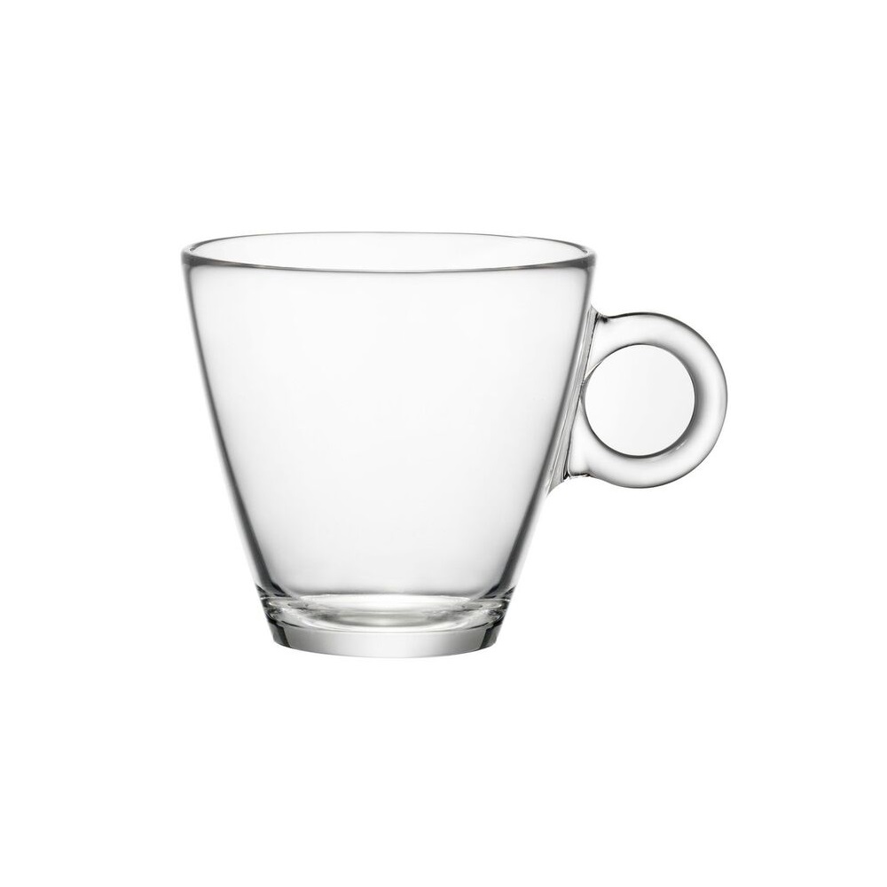 Φλιτζάνι Γυάλινο Cappuccino 230ml Ø8,4xH8,1cm Easy Bar Bormioli Rocco 00.11183 - 