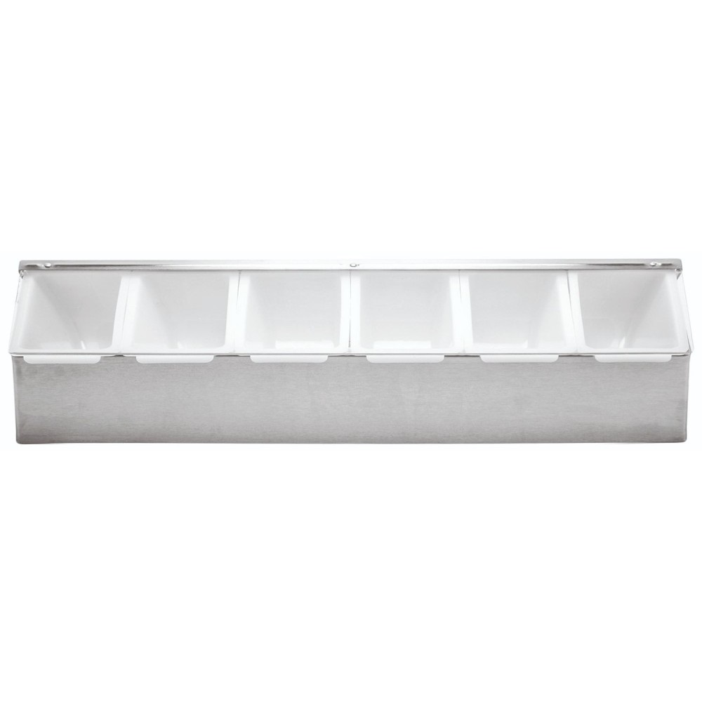 Σετ Μπαρ Organizer 6 Θέσεων Ανοξείδωτο/Πλαστικό 44x14,6xH8,8cm GTSA 53-443 - 