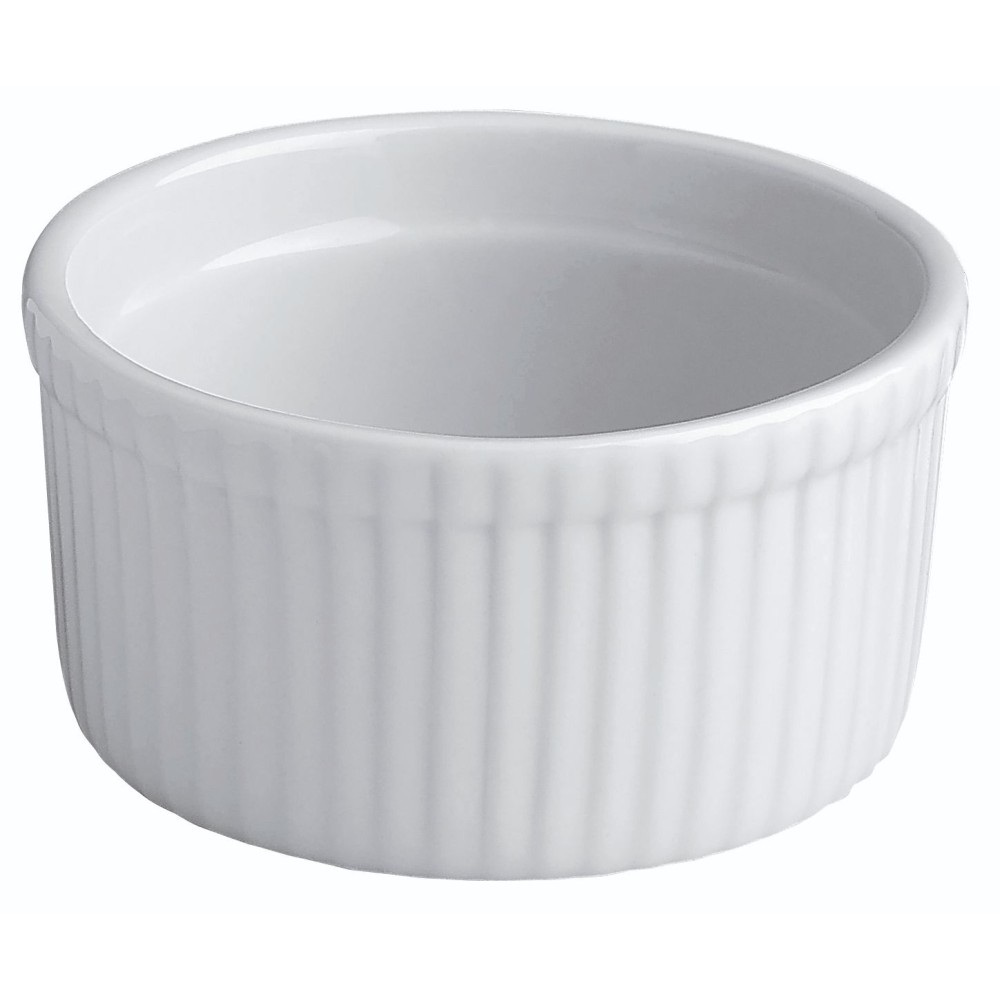Μπολ Πορσελάνη 9cm Ramekin Λευκό 4,5cm GTS 61-1060 - 