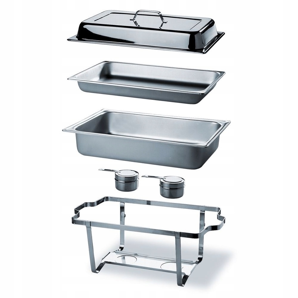 Chafing Dish - Μπεν Μαρί Ανοξείδωτο Με Ρεσώ 9Lt 60x35,8xH29,5cm 475904 Hendi 30.41135 - 4